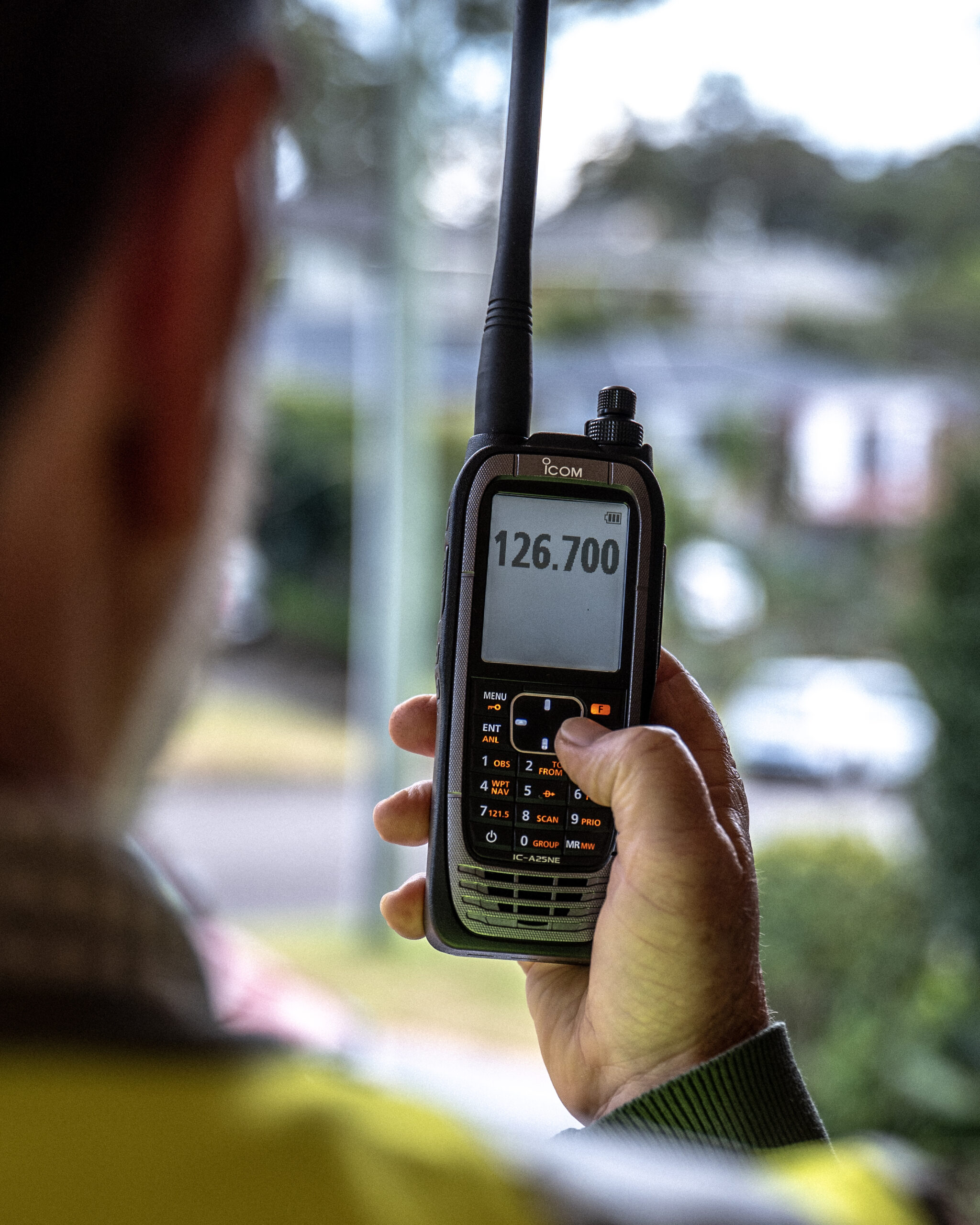 Icom Aviation Radio on CTAF 